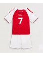 Otroški Nogometna dresi replika Arsenal Bukayo Saka #7 Domači 2025-26 Kratek rokav (+ hlače)